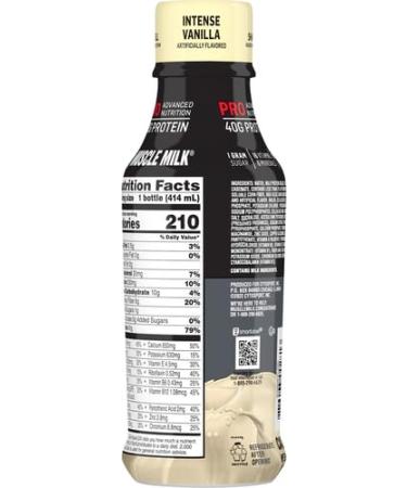 Shop Muscle Milk Pro Series Intense Vanilla - 14 Fl Oz | Best International Shipping - Buy Online on GoSupps.com