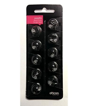 Oticon minifit Single Vent Bass Domes ER: 10 (small 6 mm) from Oticon