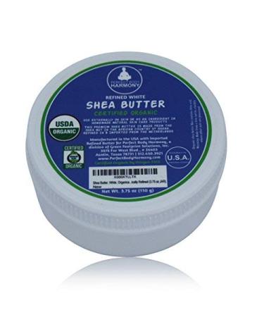 Organic Shea Butter - Unscented & Refined | Authentic Ghanaian Shea Butter (3.75 oz - Buy Online on GoSupps.com