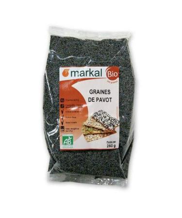 MARKAL Poppy seeds 250G Organic -