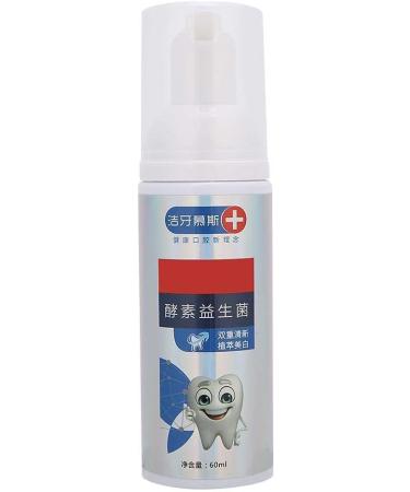 Kids Tooth Cleaning Mousse - Strawberry Flavor Foam Toothpaste for Oral Care | International Shipping Available - Buy Online on GoSupps.com