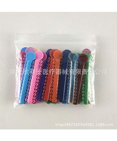 Mingqian Orthodontic Ligature Rings - Random Color Plastic Accessories for Braces | 1 Pack - Buy Online on GoSupps.com