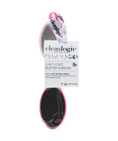 Cleanlogic 4 in 1 Foot Buffer & Brush