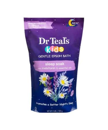 Dr Teal's Kids Gentle Epsom Bath Sleep Soak & Body Lotion Gift Set with Melatonin & Essential Oils - Buy Online on GoSupps.com