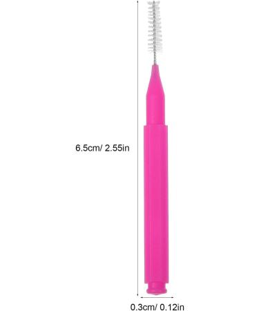 100pcs Interdental Tooth Flossing Brushes - Purple Braces Cleaning Picks for Oral Care - Buy Online on GoSupps.com