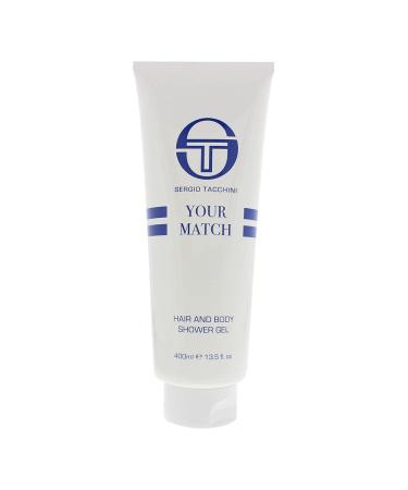 Sergio Tacchini Your Match Hair And Body Shower Gel 400ml