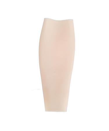 High Compression Silicone Calf Sleeves - White Leg Enhancers for Thin & Crooked Legs - Buy Online on GoSupps.com