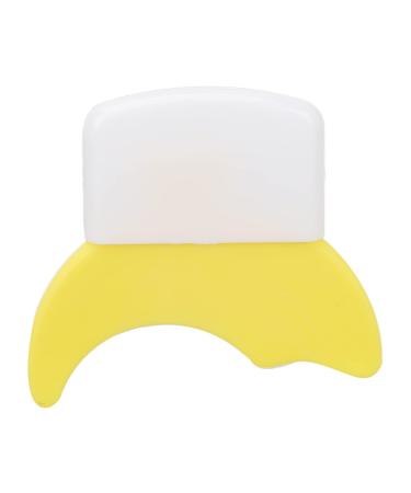 Half Moon Shape Silicone Aid Multifunctional Short Handle Silicone Winged Tip for Makeup Cosmetic