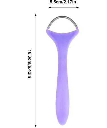 Xistuoz Facial Hair Remover Reusable Spring Epilator for Chin Washable Hair Remover for Back Nose Neck Lips Face Body Purple - Buy Online on GoSupps.com