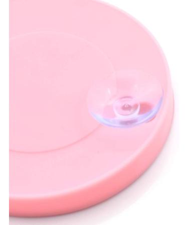 Dolovemk 10x Magnifying HD Makeup Mirror with Suction Cups | Blackhead/Blemish Removal, Travel & Locker Mirror | Pink, 3 Inch - Buy Online on GoSupps.com