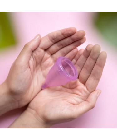 Buy Pink Small Menstrual Cup | Eco-Friendly Reusable & Comfortable | Free International Shipping - Buy Online on GoSupps.com
