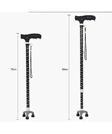SilteD Canes Multi-Functional Crutches Cane Elderly Retractable Crutches A - Buy Online on GoSupps.com