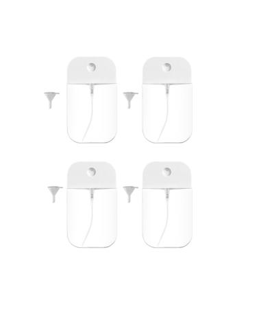 TJaXZQaF 50 ML Portable Card Spray Bottles Refillable Portable Empty Perfume Atomizer Vials Suitable for essential oils perfumes facial mists hair mists small plant mists 4 Pack - Buy Online on GoSupps.com