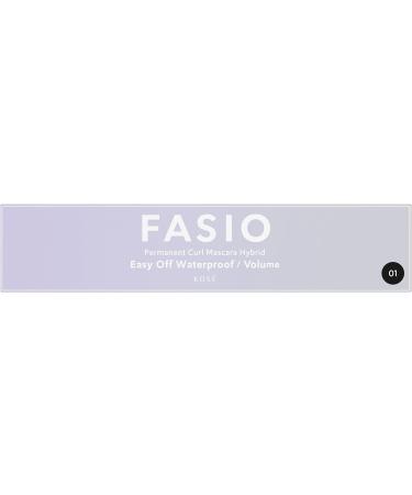 Fasio Permanent Curl Mascara Hybrid Volume 6 g - Noir - Buy Online on GoSupps.com