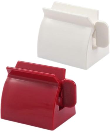 1PC Toothpaste Squeezer Rolling Tube Toothpaste Squeeze Dispenser Toothpaste Seat Holder Stand White - Buy Online on GoSupps.com