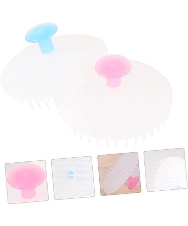 Minkissy 6-Piece Shampoo Brush Set | Natural Hair Shower & Massage Device | Head Scrubber & Handheld Hair Accessories for Ultimate Scalp Care - Buy Online on GoSupps.com