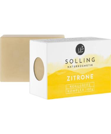 Ölmühle Solling Coconut Oil Soap - Lemon, 100 g (1)