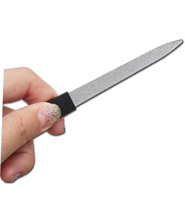 minkissy Art fingernail Polisher Buffer Nail Files Polisher Metal Nail File Scraping Nail Tool Nail Art Tool Diamond Nail File Cuticle Polisher fingernail Buffer Nail Sanding Set Nail - Buy Online on GoSupps.com