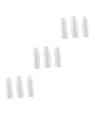 FRCOLOR 9 Pcs Empty Bottle Sub Cosmetics Storage Bottle Travel Cosmetics Bottle Cosmetics Sub Bottle Simple Sub Bottle