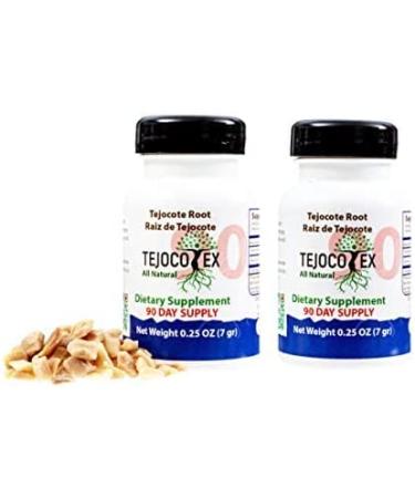 Tejocotex Raiz de Tejocote Root 2 Bottles 6 Month Supply AlipoTecojote Supplement Guaranteed Pure Root Supplement 6 Meses Raiz de Tejocote - 180 Count Root - Buy Online on GoSupps.com