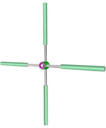 Yoga Sticks Stretching Tool | Posture Corrector for Adults & Kids | Retractable Design for Optimal Stretching - Buy Online on GoSupps.com