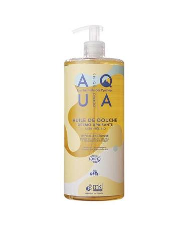 MKL Green Nature Aqua Dermo-soothing Organic Shower Oil 1L - Gently Hydrate & Soothe Skin | International Shipping Available - Buy Online on GoSupps.com