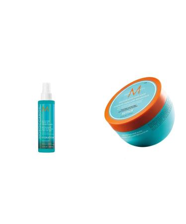 Moroccanoil Strengthening Hair Mask 250 ml (1 pack) Bundle with Leave In Conditioner 160ml