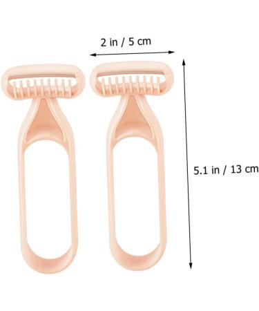 Magiclulu 10-Piece Women's Electric Shaver Set - Armpit Knives Nasal Hair Cutter Face & Eyebrow Razors - Portable Pink Leg Grooming Tools - Buy Online on GoSupps.com