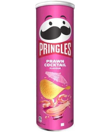 Pringles Paprika Sharing Crisps 185g with Prawn Cocktail Sharing Crisps 185g (2 Pack Mixed Bundle) - Buy Online on GoSupps.com