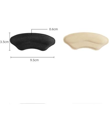 6 Pairs Loose Heel Inserts | Anti-Slip High Heel Grips & Shoe Pads for Big Shoes | Comfortable Back of Heel Cushions & Work Boot Liners - Buy Online on GoSupps.com