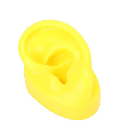 Soft Silicone Fake Ear Model - Left Human Ear Display Teaching Aid (Yellow) #713 | International Shipping Available - Buy Online on GoSupps.com