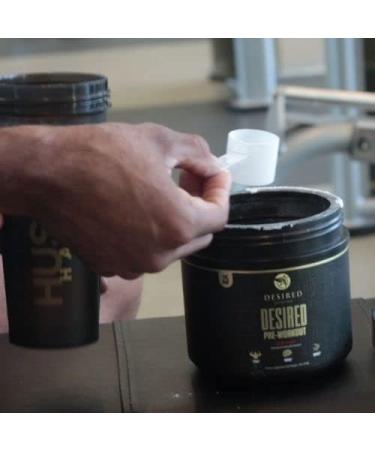 Desired Pre Workout - Energy Endurance Focus Pump and Strength - Beta Alanine Caffeine Citrulline Malate DMAE 750 mg L-Tyrosine (25 Servings) - Buy Online on GoSupps.com