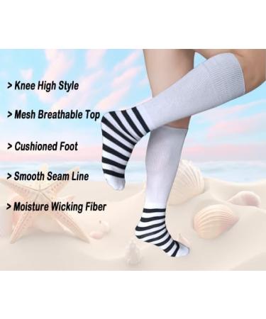 Diabetic Socks for Men & Women - 4 Pairs Non-Binding Bariatric Lymphedema Extra Wide Walking Boot Socks | Comfort & Support - Buy Online on GoSupps.com