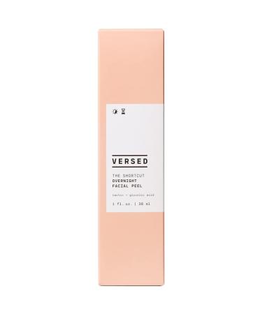 Versed The Shortcut Overnight Facial - Gentle Exfoliating Treatment with Lactic and Glycolic Acid - Vegan - 1 fl oz - Buy Online on GoSupps.com