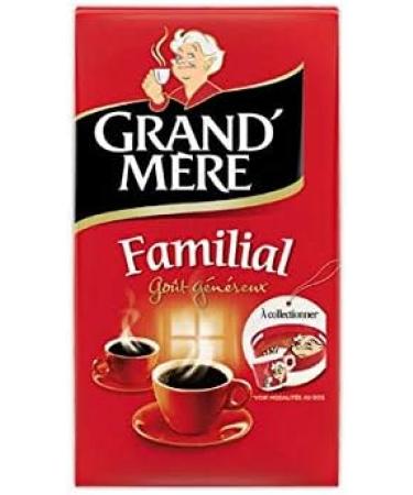 Caf moulu Grand'M re Familial 4x250g - Buy Online on GoSupps.com