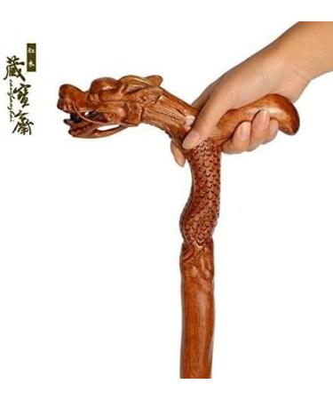 Crutch Wood Crafts Solid Wood Crutches Crutches Solid Woods Sticks Crutches Men's Deluxe Elderly WoodenCanes for Men and Women decorate Lucky Star Selfless dedication - Buy Online on GoSupps.com