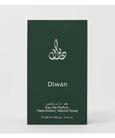 Arabian Oud DIWAN 50 ml | Eau de Parfum for Him 1.7 Fl Oz (Pack of 1) - Buy Online on GoSupps.com