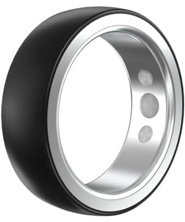 Smart Ring Health Fitness Tracker for Women & Men Continuously Records Sleep Quality Heart Rate Temperature Blood Oxygen and Pedometer Gift 10 Black - Buy Online on GoSupps.com