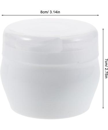 YARNOW Lot de 2 Bo tes Poudre Blanches avec Houppettes Douces pour B b s R cipient Portable de Voyage Distributeur S curis pour Application Uniforme de Poudre Soins B b et - Buy Online on GoSupps.com