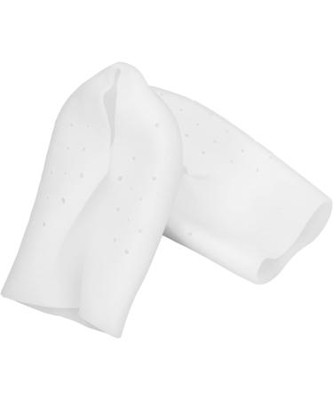 Silicone Heel Pad - Invisible Height Increase & Comfort | Flexible White Heel Cups for All-Day Wear - Buy Online on GoSupps.com