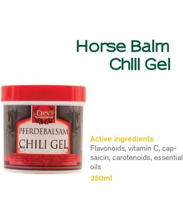 Buy Crevil Horse Balm Chili Gel 250ml - Extra Strong Pain Relief for Horses | Fast International Shipping - Buy Online on GoSupps.com