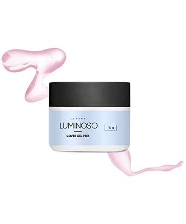 Mistero Milano Luminoso-Agriculture for Geln gel-Builder Gel-Gel Nails-Nail extension-with Thixotropy effect-Rosa 15g Luminoso 15 ml (1 Pack)