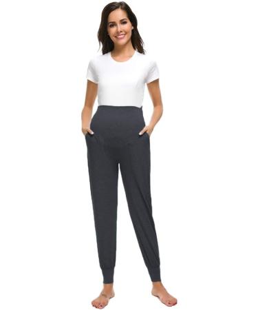 Love2Mi Maternity Women's XL Dark Gray Casual Lounge Jogging Pants - Buy Online on GoSupps.com