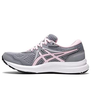 ASICS Women's Gel-Contend 7 Running Shoes 9 Sheet Rock/Pink Salt