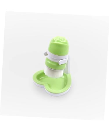 1pc Face Brush for Deep Cleansing - Manual Facial Massage & Scrub Brush with Loofah Rack - Perfect for All Skin Types - Buy Online on GoSupps.com