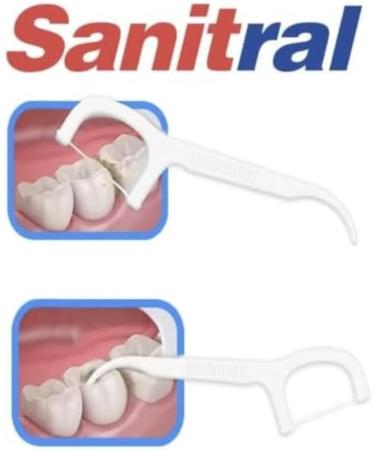 White Glo Charcoal Deep Stain Remover & Sanitral Dental Floss Travel Set | Ultimate Whitening Dental Hygiene Kit - Shop Now! - Buy Online on GoSupps.com