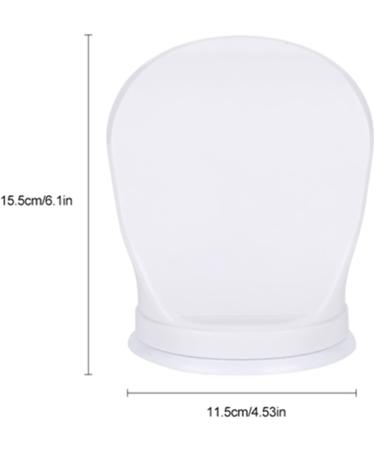 TOPINCN Shower Foot Rest for Shaving Legs - Plastic Suction Cup Shaving Pedestal | Bathroom Shaving Leg Aid for Home & Hotel Use - Buy Online on GoSupps.com