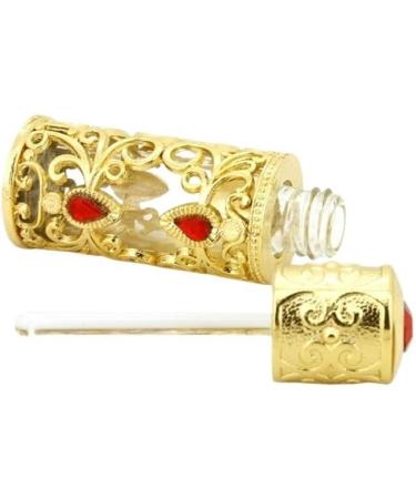 DFJOENVLDKHFE Glass Perfume Bottle Jewelry Enamel Fancy Crystal Perfume Bottle Refillable Empty Perfume Bottle 3mlGolden 3 - Buy Online on GoSupps.com