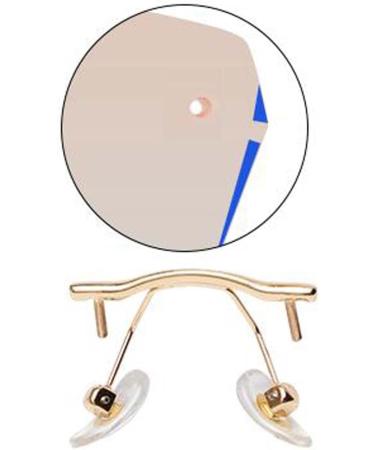 BEGISA Black Metal Rimless Nose Pads - 1 Piece Replacement Nose Bridge for Glasses - International Shipping - Buy Online on GoSupps.com