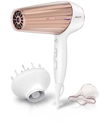 Philips Moistureprotect Hair dryer - 2300W ionization function 6 heat and speed levels including diffusor & styling nozzle (model HP8280/00) - Buy Online on GoSupps.com